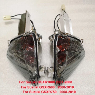 Smoke Rear Turn Signal For Suzuki GSXR1000 2007-2008 GSXR600/750 2008-2010 Foto 1 de 4