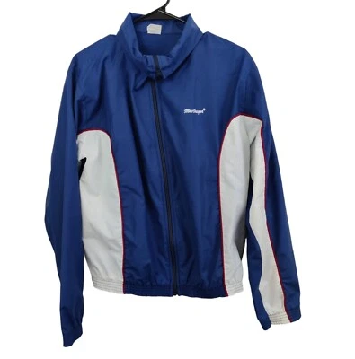 Винтажный 70-х Macgregor мужчин синий молнии ветровка куртка сделано в США Sz L - Изображение 1 из 4