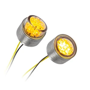 LED Einbaublinker Twenty Tinted Incl. Suitable Einschweißgehäuse - Picture 1 of 3