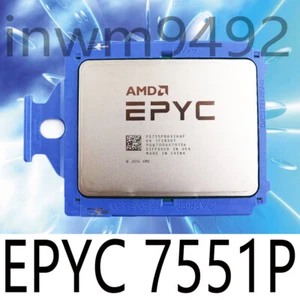 Procesador de CPU servidor AMD epyc 7551p 2.0ghz 32 núcleos 180w zócalo sp3 - Imagen 1 de 2