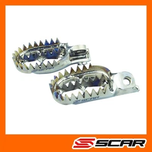 TITANIUM FOOTPEGS FOOTPEGS KTM SX SXF EXC EXCF 65 85 150 250 350 450 04-16 SCAR - Picture 1 of 1