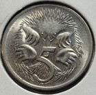 Australia 5 Cents 1970 Uncirculated Coin - Echidna - Queen Elizabeth II