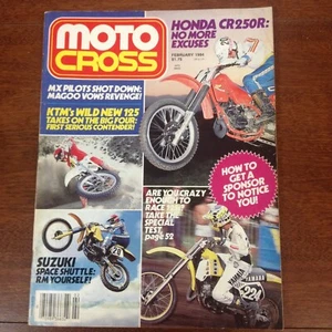 Moto-cross Honda CR250R serie Trans-Cal de febrero 1984 San Diego SX Superbikers - Imagen 1 de 12