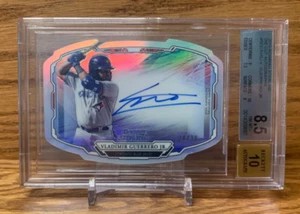 VLADIMIR GUERRERO JR Die Cut RC /30 Refractor Autograph | 2019 Bowman Sterling - Bild 1 von 2
