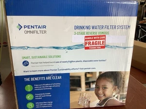 NEW Pentair OMNIFilter Undersink 3-Stage Reverse Osmosis Water Filtration System - Picture 1 of 8