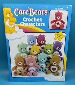 Vintage Care Bears Häkelfiguren 10 Muster Freizeit Kunst Buch #3690 - Bild 1 von 4