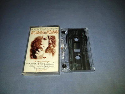 V/A WOMAN TO WOMAN - VERY BEST OF FEMALE SINGER SONGWRITERS CASSETTE TAPE ALBUM - Image 1 of 2