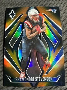 2024 Panini Phoenix Orange Rhamondre Stevenson #124 New England Patriots - Picture 1 of 5