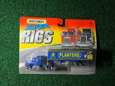 1997 Matchbox Super Rigs Planters Semi Mack Tractor Trailer Truck  #34330 - Image 1 of 2