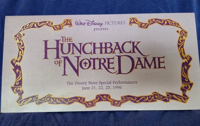 Disney’s Hunchback of Notre Dame Exclusive Commemorative Litho - Special Edition - Image 1 of 4