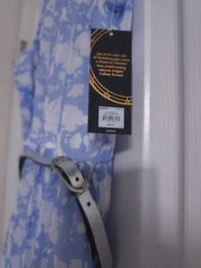 Disney Alice Through the Looking Glass Colleen Atwood Floral Dress XL Blue - Picture 1 of 6