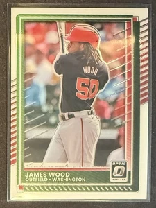 2025 Donruss #41 James Wood Optic Washington Nationals kostenloser Versand - Bild 1 von 2
