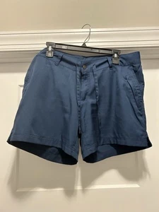 Magellan Outdoors Drawstring Shorts Women's Size XL Blue Fishing Hiking Summer - Picture 1 of 5