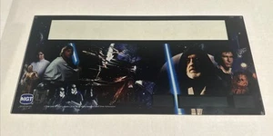 Star Wars Slot Machine Glass Insert 2005 IGT Lucasfilm AP - Picture 1 of 11