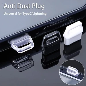 1/10Pcs Charge Port Cover Plugs Stopper Mobile Phone Pendant Protection Cap - Photo 1 sur 24