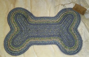 VHC BRANDS APRIL & OLIVE  Small Bone Rug  5" X 17.5" - Zdjęcie 1 z 4