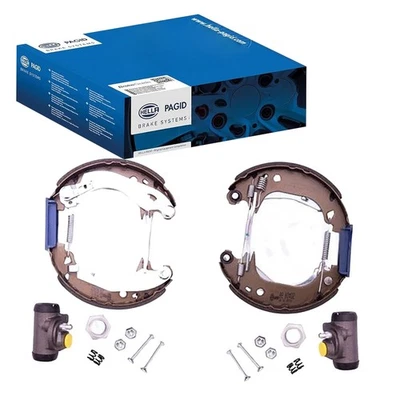 Hella Kit Di Freni Posteriori Compatibile Con Citroën Ax Saxo Peugeot 106 - Immagine 1 di 3