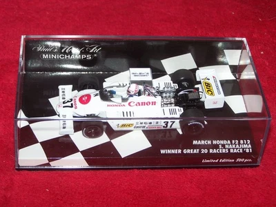 Minichamps F2 March 812 Honda  Saturo Nakajima (J)   1981  1:43 - Bild 1 von 2