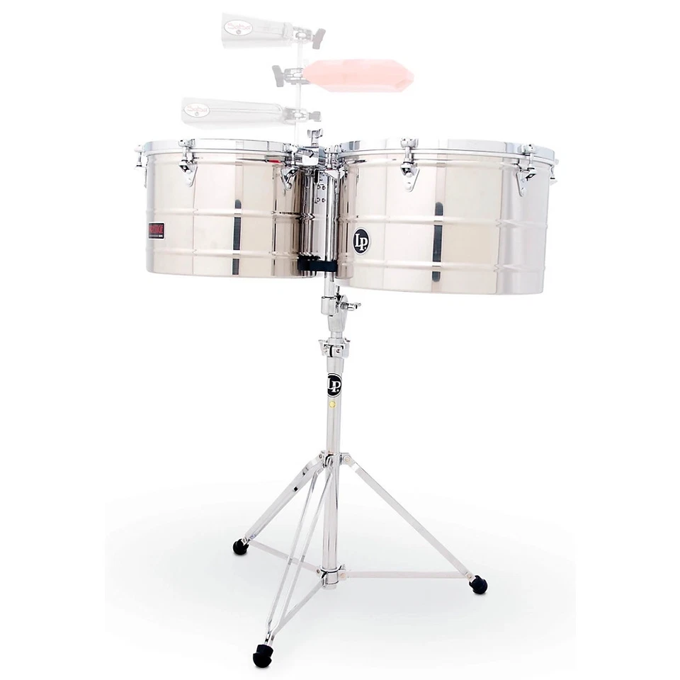 Timbales Thunder LP1516-S Prestige de acero inoxidable de 15 y 16 pulgadas Foto 1 de 1