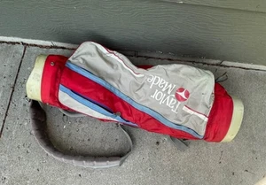 Vintage 1980s Taylor Made Golf Bag Caddy Carry Bag - Picture 1 of 5