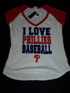 Camisa para mujer 5th & Ocean de los Philadelphia Phillies nueva con etiquetas grande - Imagen 1 de 2
