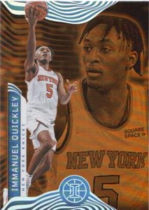 2021-22 Panini Illusions Trophy Collection Orange #12 Immanuel Quickley