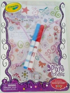 Pixie Doodles Wing Pack Madame Alexander Playset Divertente Ragazza Creativa Artigianato - Foto 1 di 4