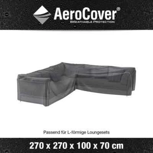 Atmungsaktive Schutzhülle für L-förmig Lounge-Set 270x270x100xH70cm Abdeckplane - Bild 1 von 10