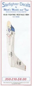 Starfighter 350210 x 1/350 S3 Viking VS21 Fighting Redtails 1984 for TAM & TSM - Picture 1 of 1