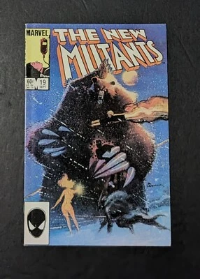 The New Mutants #19 - Cannonball – Wolfsbane - Sunspot - Marvel Comics - Image 1 of 4