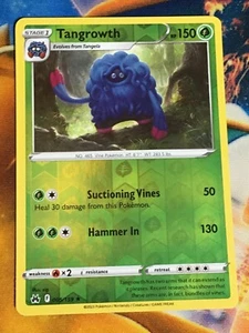C386 Pokemon TCG Crown Zenith Tangrowth #005 NM-M Reverse Holo - Bild 1 von 12