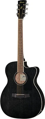 Ibanez chitarra acustica elettrificata PC14MHCE-WK Weathered Black 4/4 - Immagine 1 di 4