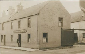 COMMERCIAL HOTEL, HIGH STREET, ERROL - Perthshire Postcard Real Photo - Picture 1 of 2