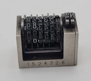 Leibinger Letterpress Nummeriergerät Modell 47 rückwärts (#5) - Bild 1 von 5