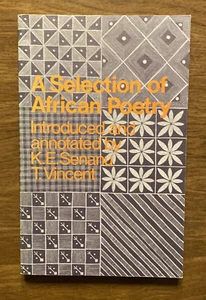 A Selection of African Poetry Introduced and Annotated by Senanu & Vincent R15 - Imagen 1 de 11