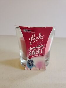 Glade Candle Somethin' Sweet County Fair Collection Cotton Candy 2014 HTF NOS
