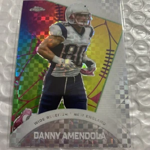 Danny Amendola Topps Chrome All-Etch Checkerboard Topps Composite Football 2024 - Picture 1 of 4
