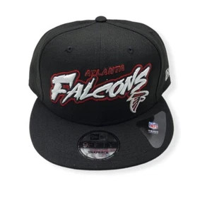 New Era Atlanta Falcons 9Fifty Retro Script Graffiti Adjustable Snapback Hat Cap - Picture 1 of 6