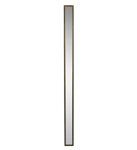 Rustic 60 in Tall Thin Decorative Metal Frame Accent Wall Mirror 4in Slim Narrow - Picture 1 of 3