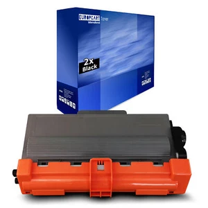 2er Set Europcart Toner kompatibel für Brother TN 3390 Schwarz - Picture 1 of 1
