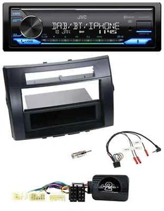 JVC Bluetooth DAB USB Lenkrad Autoradio für Toyota Corolla Verso 04-07 schwarz - Bild 1 von 10