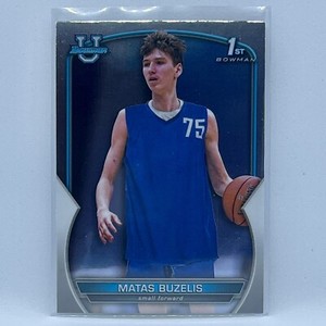 Matas Buzelis 1st Bowman 2022-23 Bowman Chrome University #84 RC NBA G-League