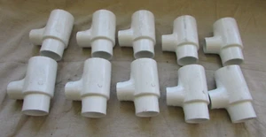 Spears 401-157 - 1-1/4" X 1" X 3/4" Socket Schedule 40 Camisetas PVC - Lote de 10 - Imagen 1 de 2