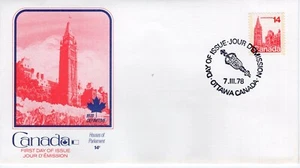 HOUSES OF PARLIAMENT 14c,   1978  FDC16128 - Picture 1 of 1