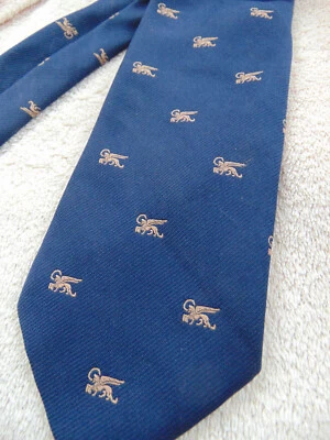 Галстук золотой грифоны Metropolitan Opera темно-синий - Изображение 1 из 3