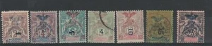 Nouvelle Caledonie - Nueva Caledonia 1902 Presencia Francés 7V Usados MF50128 - Imagen 1 de 1