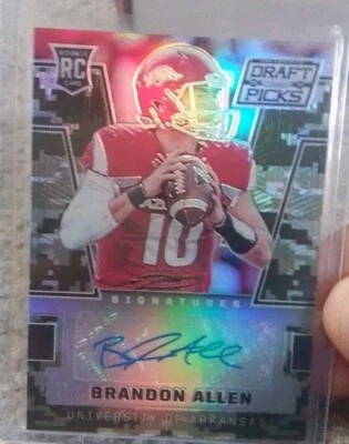 2016 Panini Prizm Collegiate Draft Picks Camo /199 Brandon Allen Ships FREE - Image 1 of 2