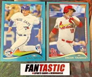 2014 Topps Baseball WalMart BLUE Border Parallel Card YOU PICK - Picture 1 of 2