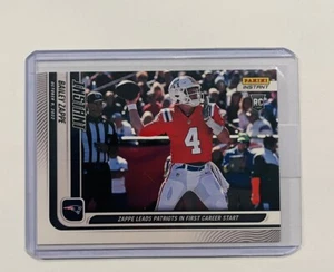 2022 PANINI INSTANT #51 RC BAILEY ZAPPE LEADS PATRIOTS IN FIRST START  442 MADE - Picture 1 of 2