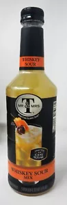 Mr & Mrs T Whiskey Sour Mix 1 Liter Bottle Non-Alcoholic 4pk - Picture 1 of 2